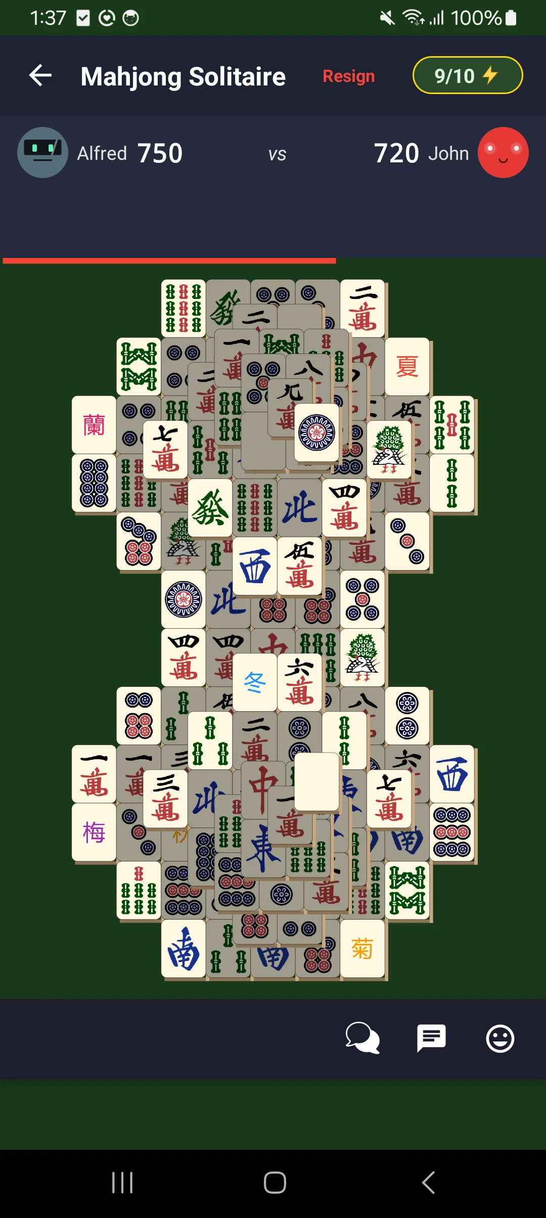 Mahjong screenshot